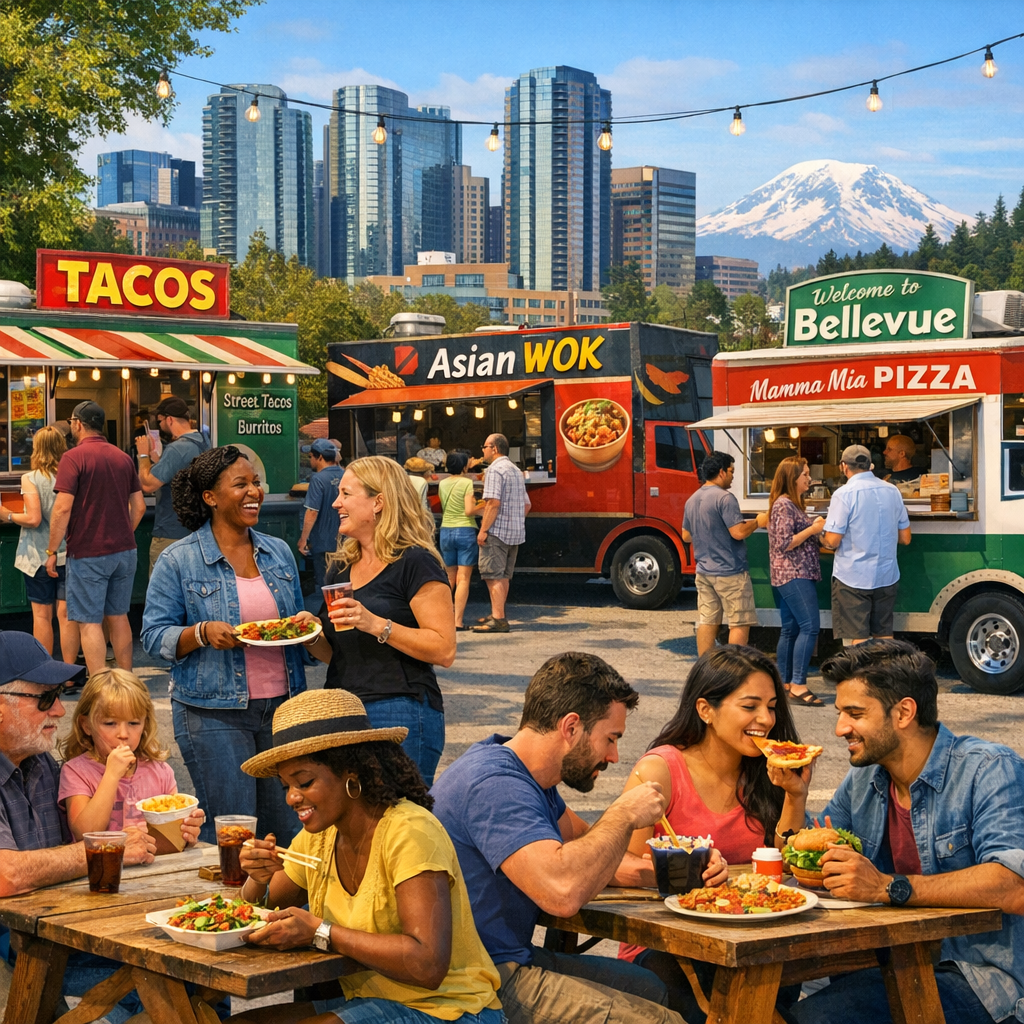 Exploring Bellevue’s Vibrant Food Truck Scene